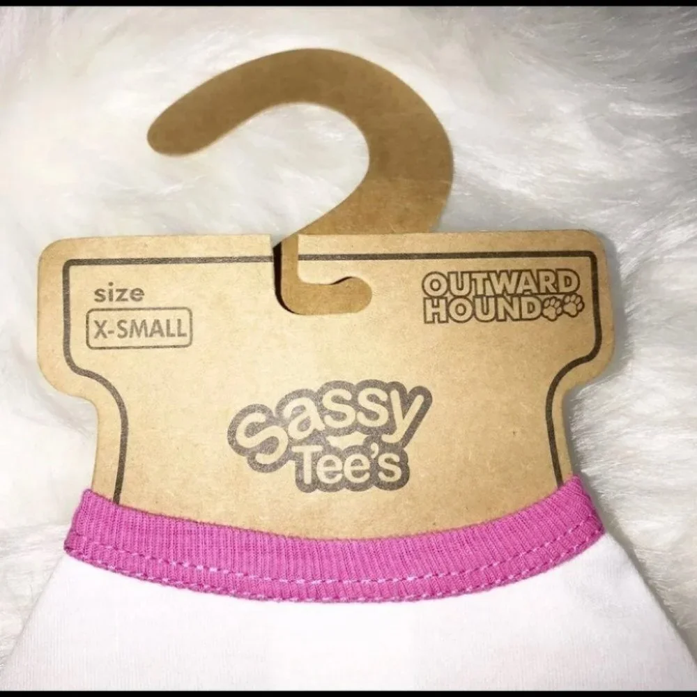 ✨✨5/$10✨✨ SASSY TEE'S T-SHIRT for dogs X-SMALL NEW